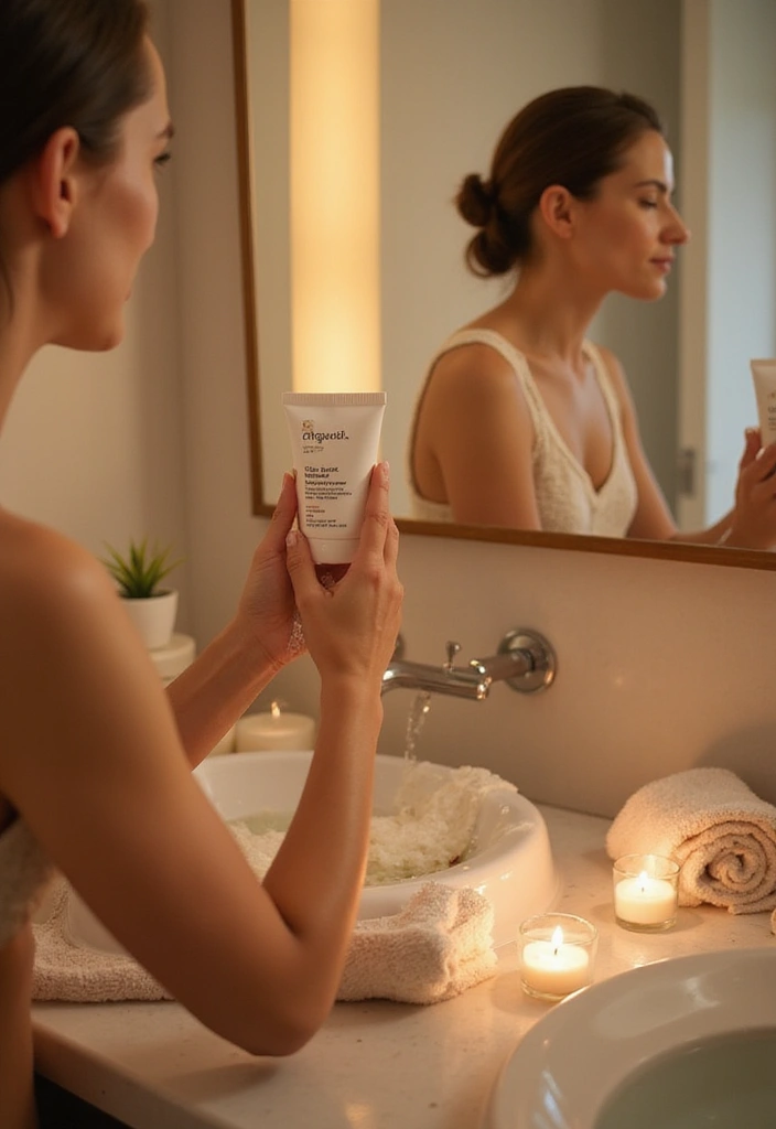 17 Skincare Routines to Achieve Glowing Skin (You Won't Believe #5!) - 8. The Gentle Cleanse