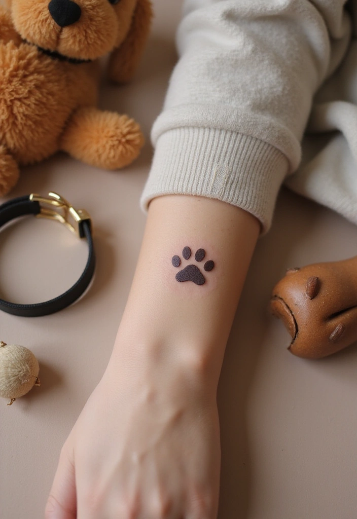 20 Inspiring Small Tattoo Designs for Women That Are Perfect for Any Occasion! - 10. Pet Ink