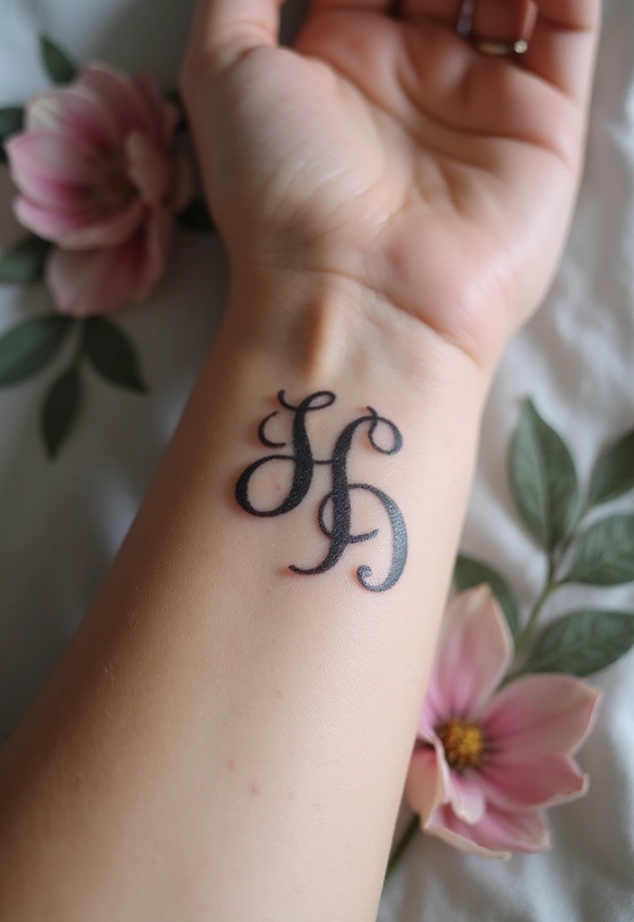 20 Inspiring Small Tattoo Designs for Women That Are Perfect for Any Occasion! - 14. Personalized Initials