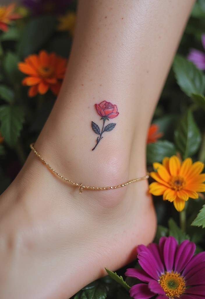 20 Inspiring Small Tattoo Designs for Women That Are Perfect for Any Occasion! - 2. Tiny Floral Designs