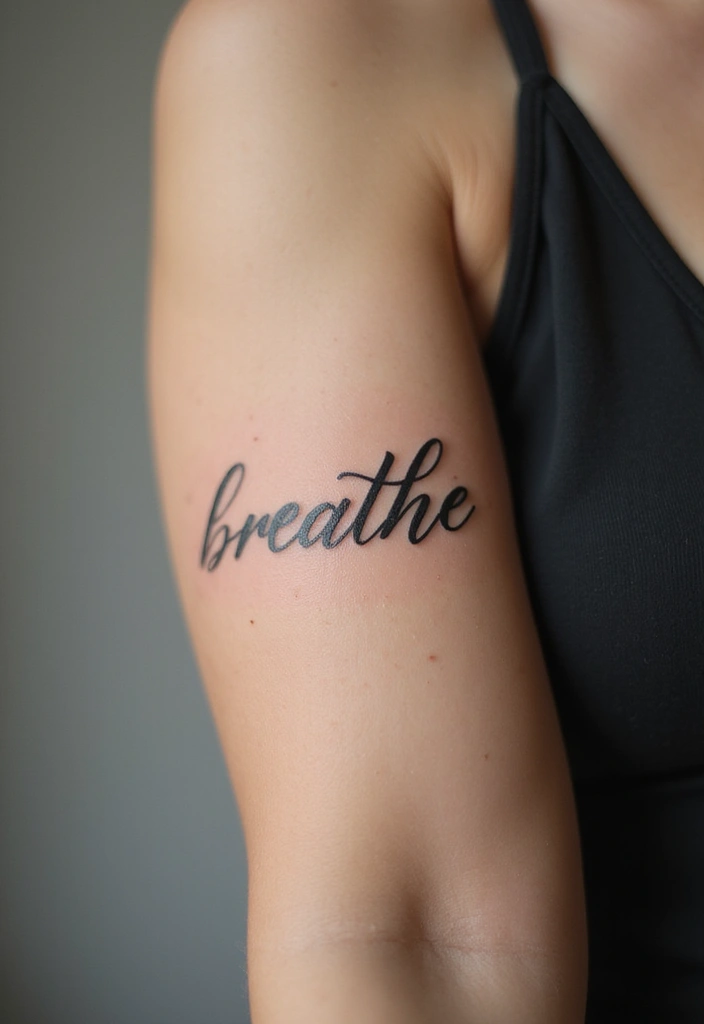 20 Inspiring Small Tattoo Designs for Women That Are Perfect for Any Occasion! - 5. Inspirational Words or Phrases