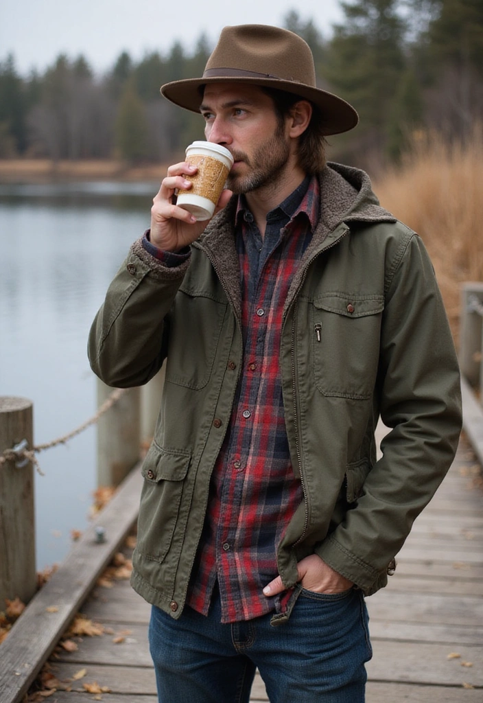 22 Trendy Fisherman Outfits That Are Hooking Everyone’s Attention! - 6. The Layered Look
