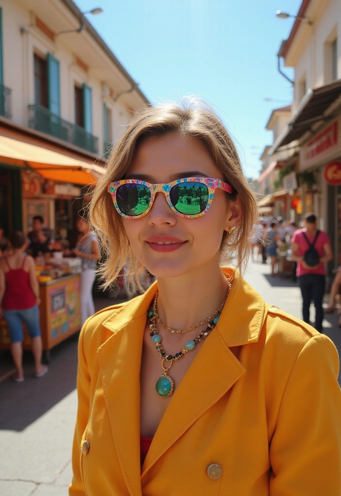 23 Aesthetic Sunglasses That Will Transform Your Fashion Game Forever! - 10. Colorful Frames