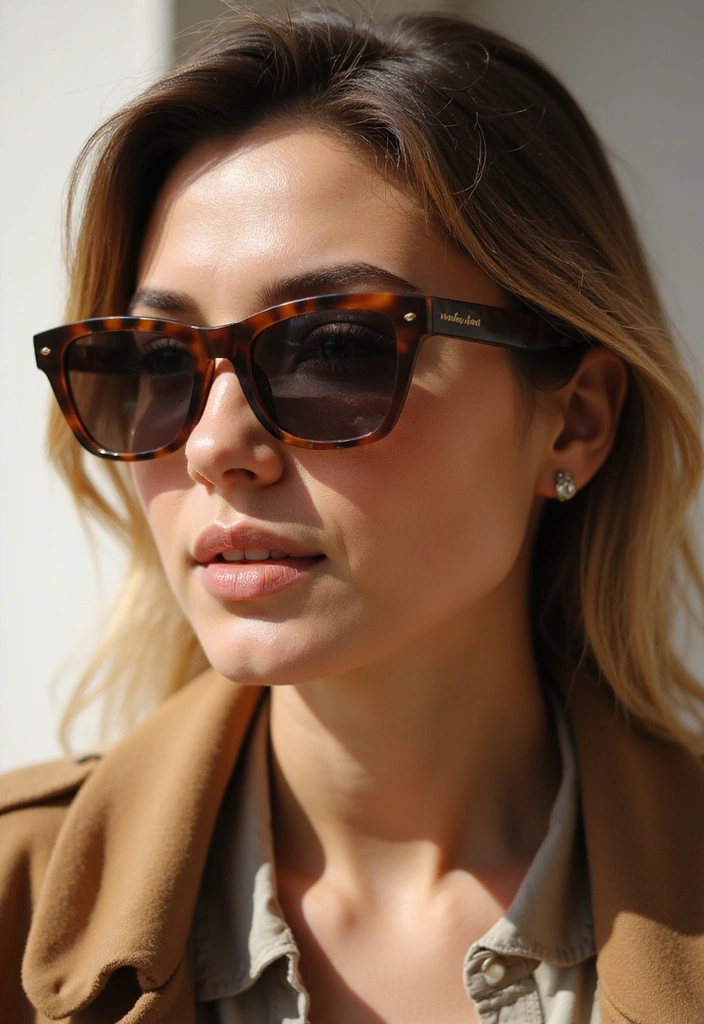 23 Aesthetic Sunglasses That Will Transform Your Fashion Game Forever! - 11. Fashionable Browline