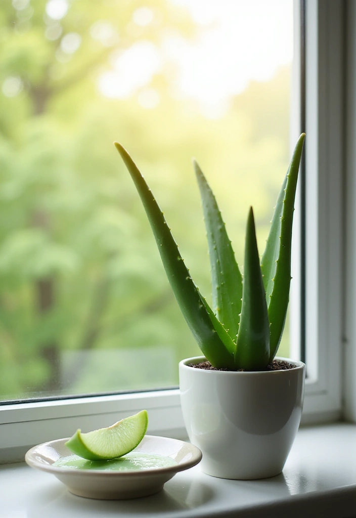 23 Mind-Blowing DIY Beauty Treatments You Can Make with Ingredients in Your Kitchen! - 12. Aloe Vera Gel for Sunburn Relief