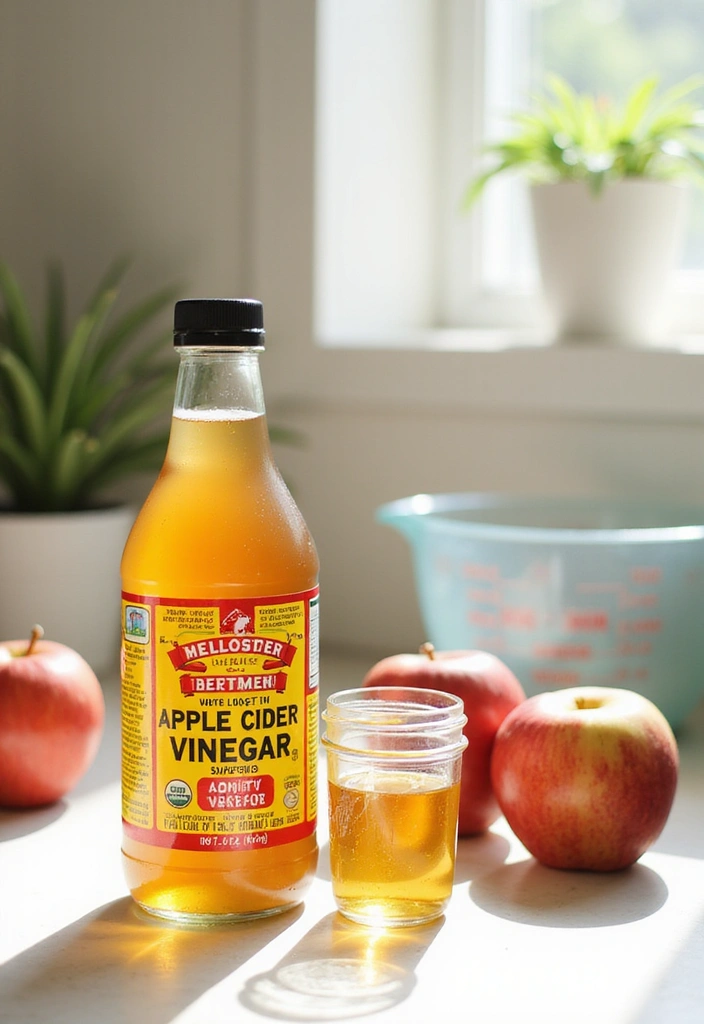 23 Mind-Blowing DIY Beauty Treatments You Can Make with Ingredients in Your Kitchen! - 17. Apple Cider Vinegar Hair Rinse for Shine