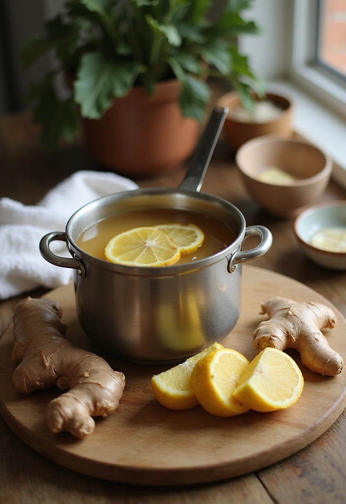 23 Mind-Blowing DIY Beauty Treatments You Can Make with Ingredients in Your Kitchen! - 20. Ginger Hair Rinse for Scalp Health