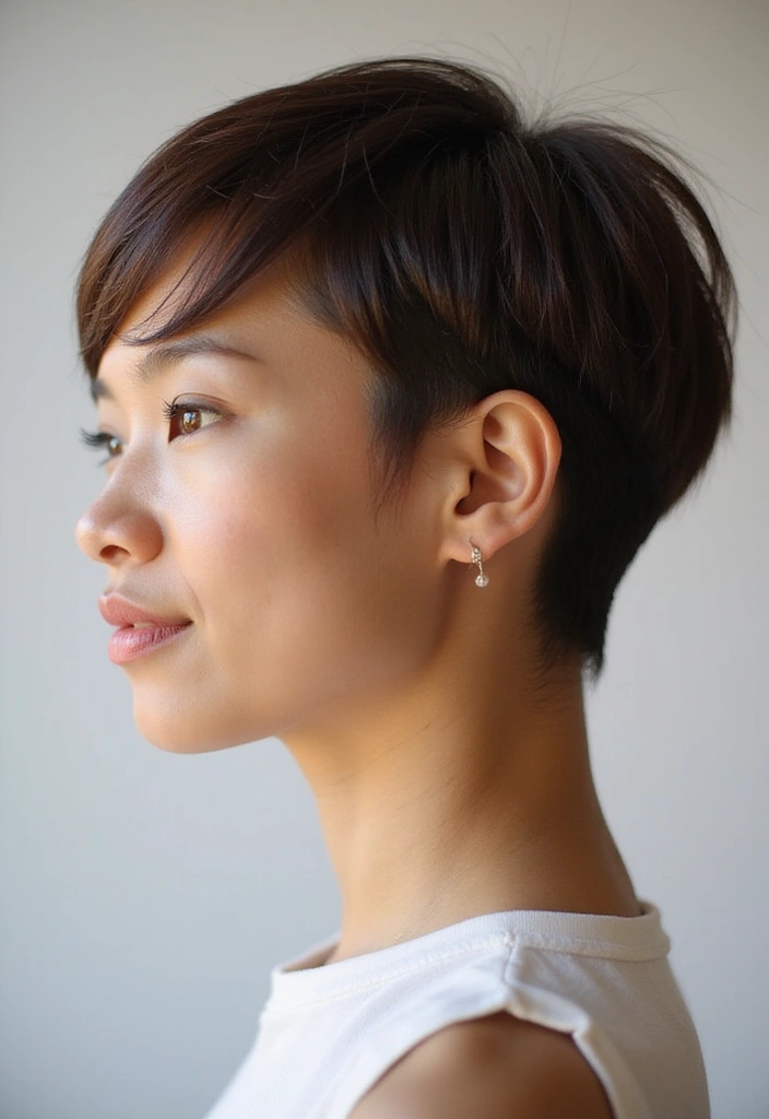 23 Pixie Cuts Perfect for Every Face Shape (Find Your Best Match!) - 2. Elegant Pixie for Oval Faces