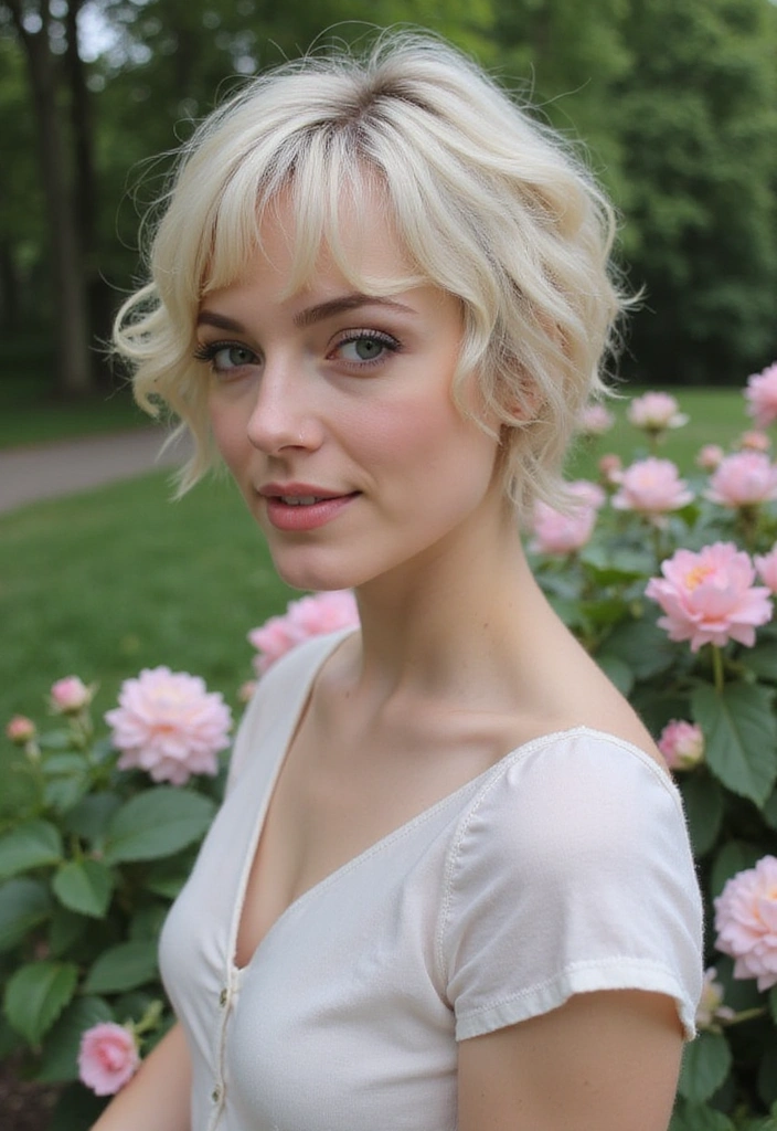 23 Pixie Cuts Perfect for Every Face Shape (Find Your Best Match!) - 23. Romantic Layered Pixie for a Soft Touch