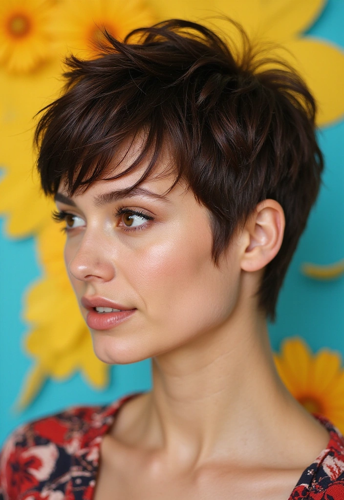 23 Pixie Cuts Perfect for Every Face Shape (Find Your Best Match!) - 3. Bold Pixie for Square Faces