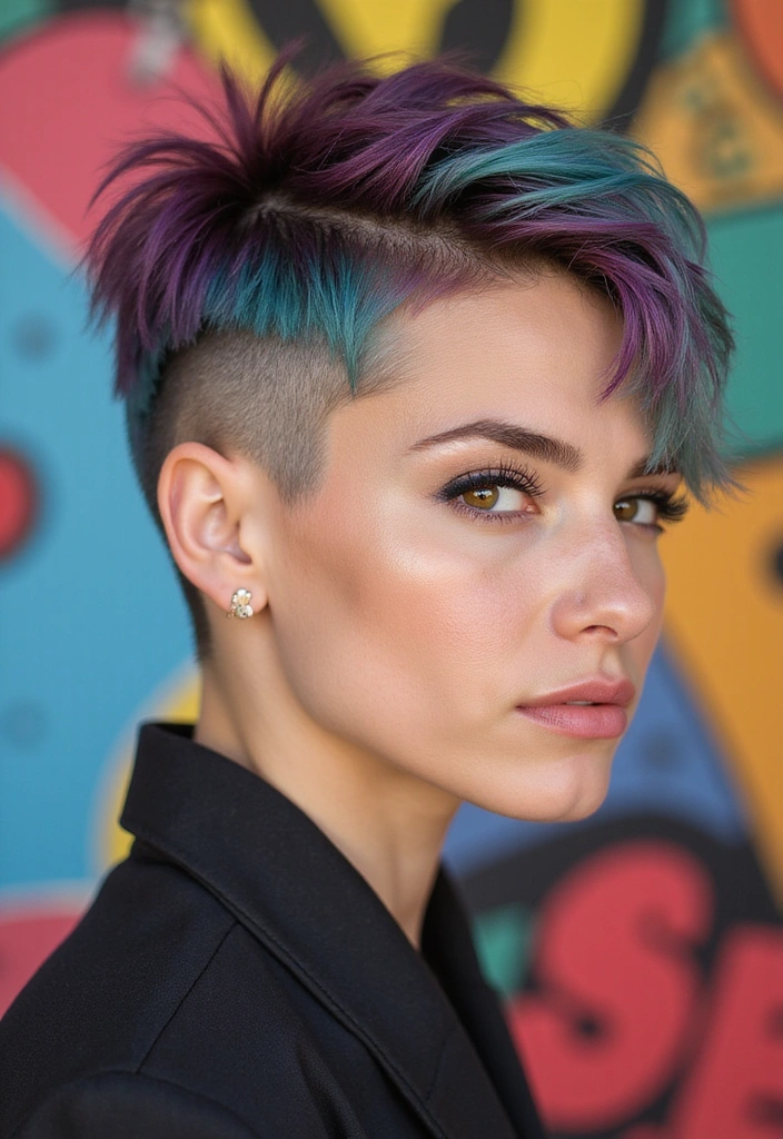 23 Pixie Cuts Perfect for Every Face Shape (Find Your Best Match!) - 8. Trendy Pixie with Undercut for All Face Shapes