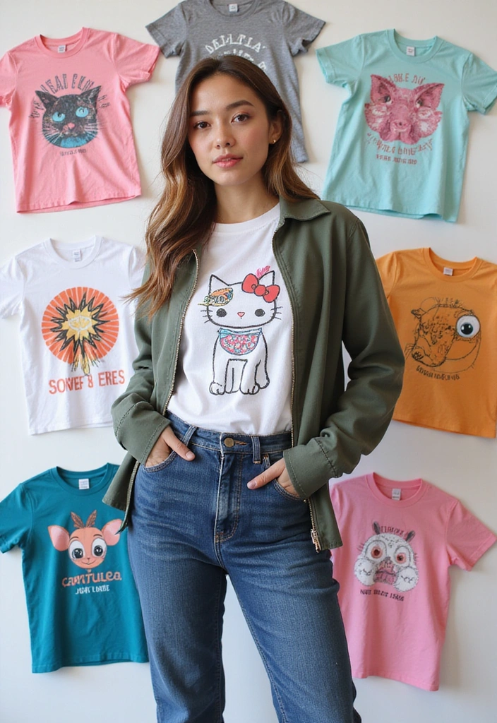 23 Seasonal Trends That Will Transform Your Wardrobe (You Won't Believe #7!) - 12. Graphic Tees