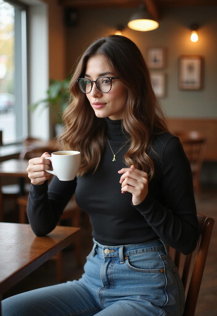 23 Stylish Glasses Ideas That'll Elevate Your Look Instantly (You Won't Believe #12!) - 3. Round Frame Glasses