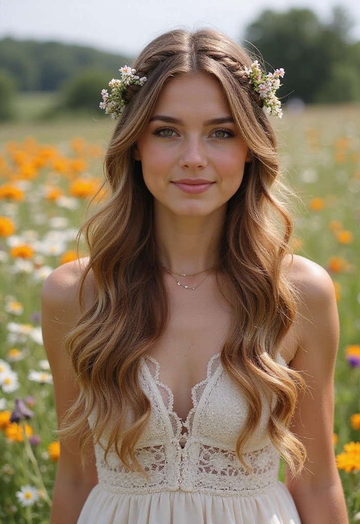 23 Trendy Braids You Need to Try This Season (Your Hair Will Thank You!) - 10. Half-Up Braid