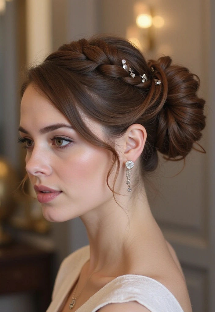 23 Trendy Braids You Need to Try This Season (Your Hair Will Thank You!) - 9. Braided Updo