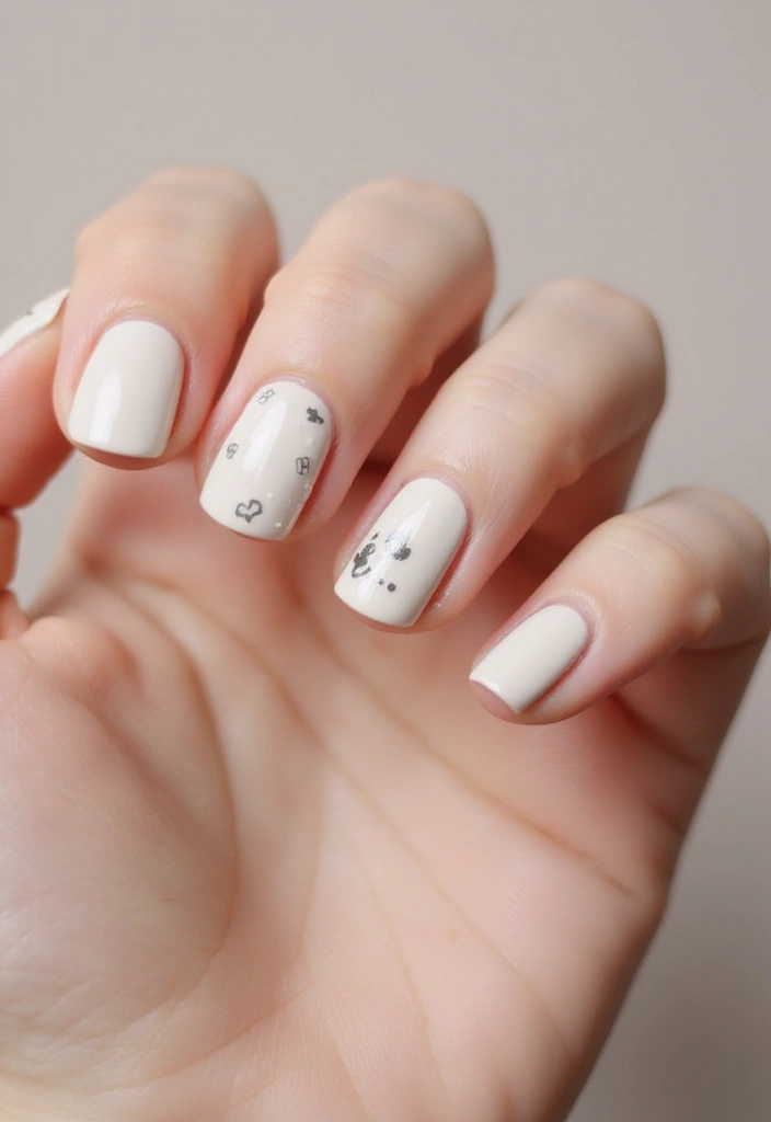 24 Player One-Inspired Nail Art for the Ultimate Gaming Babe - 15. Minimalist Gaming