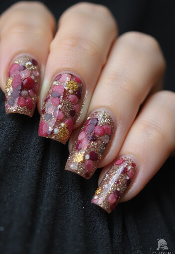 24 Player One-Inspired Nail Art for the Ultimate Gaming Babe - 18. Textured Gaming