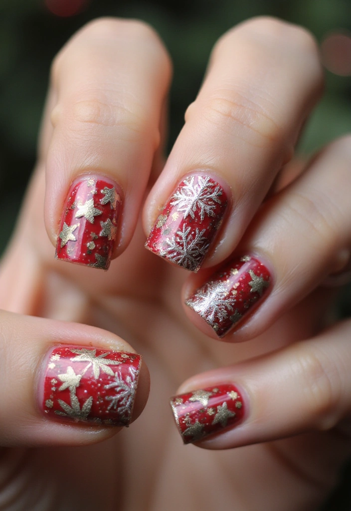 24 Player One-Inspired Nail Art for the Ultimate Gaming Babe - 19. Seasonal Gaming