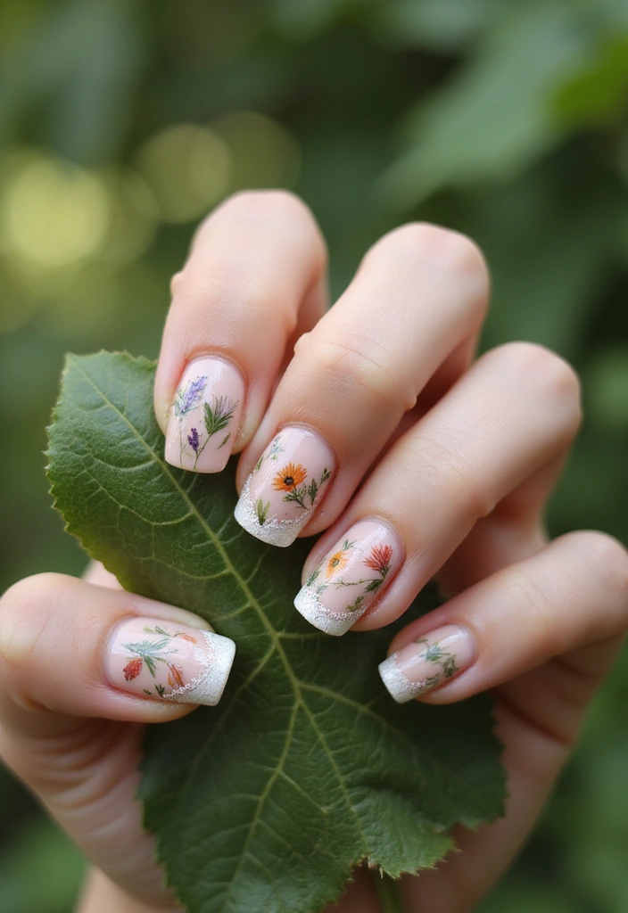 24 Player One-Inspired Nail Art for the Ultimate Gaming Babe - 22. Nature Meets Gaming