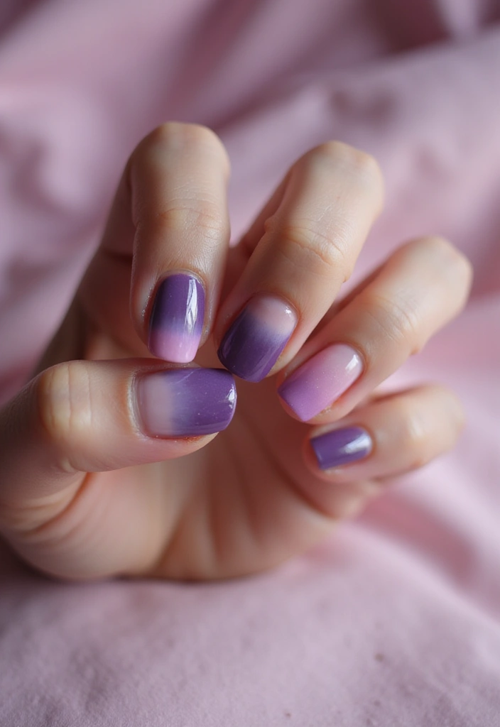 24 Trendy Birthday Nails That'll Steal the Show at Your Celebration! - 22. Gradient Nail Art
