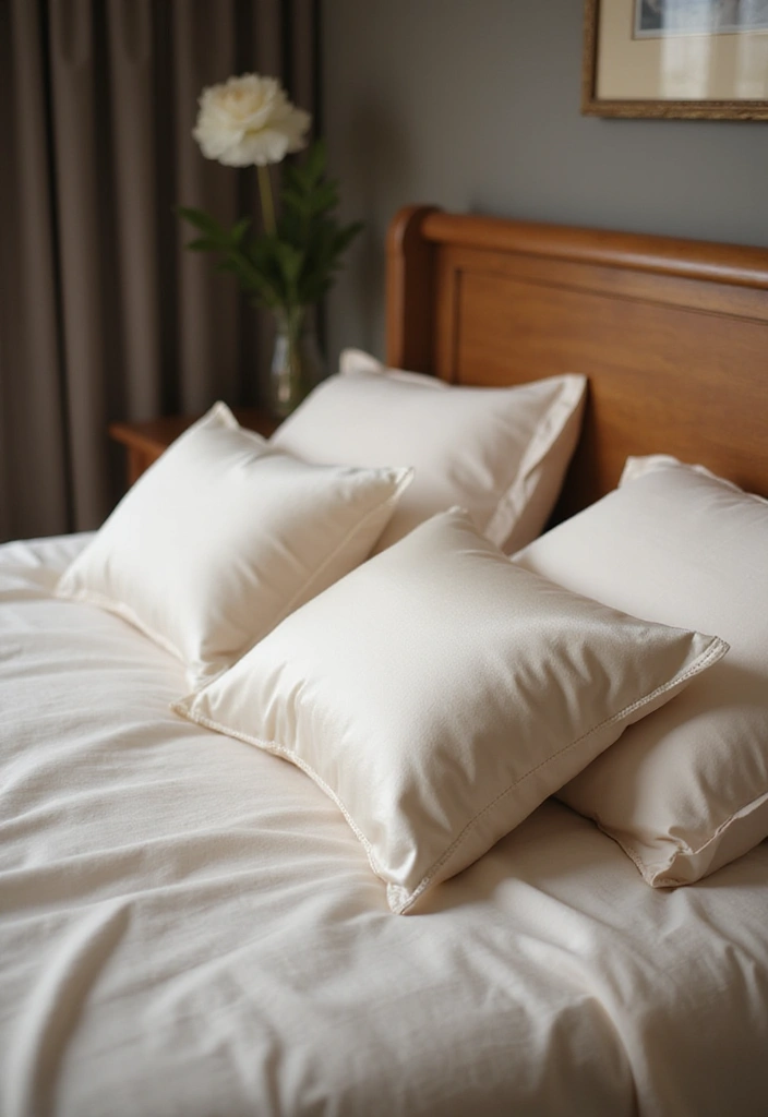 25 Beauty Hacks for Your Glow-Up: Get Ready to Shine Bright! - 14. Silk Pillowcases