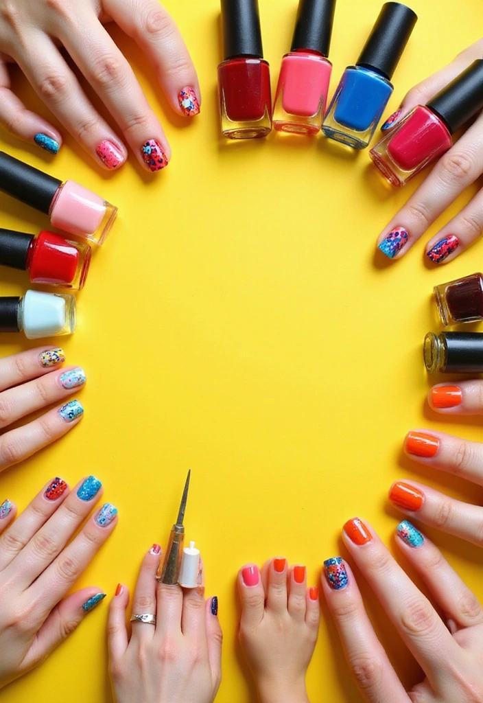 25 Beauty Hacks for Your Glow-Up: Get Ready to Shine Bright! - 25. DIY Nail Art