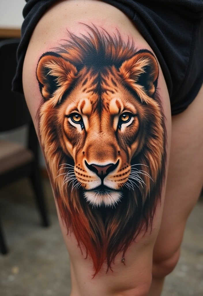 25 Bold Tattoos for Female Baddies That Speak Volumes (You’ll Love #3!) - 5. Bold Animal Portraits