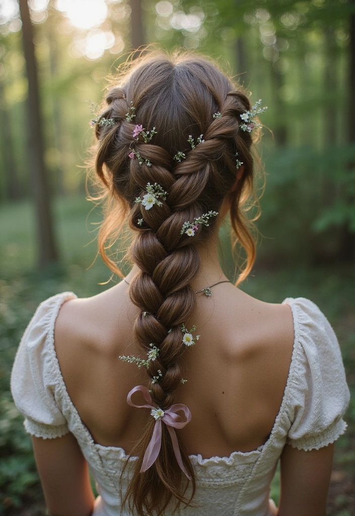 25 Castlecore Hairstyles That Belong in a Fantasy Film - 13. Fantasy-Inspired Loose Braid