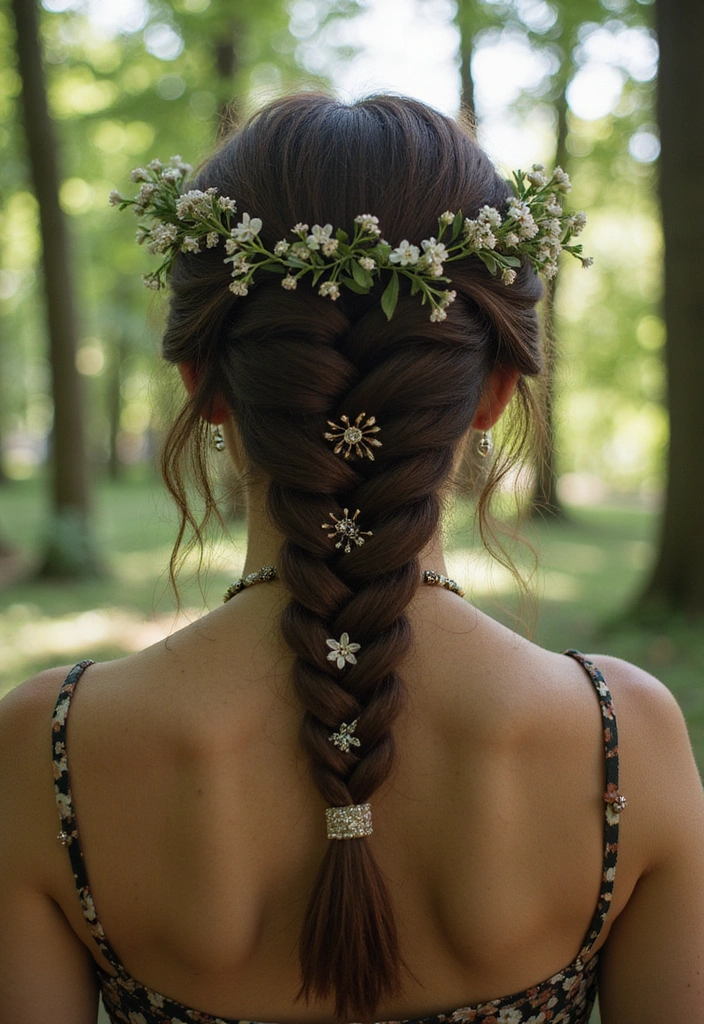 25 Castlecore Hairstyles That Belong in a Fantasy Film - 17. Whimsical Twisted Crown Braid
