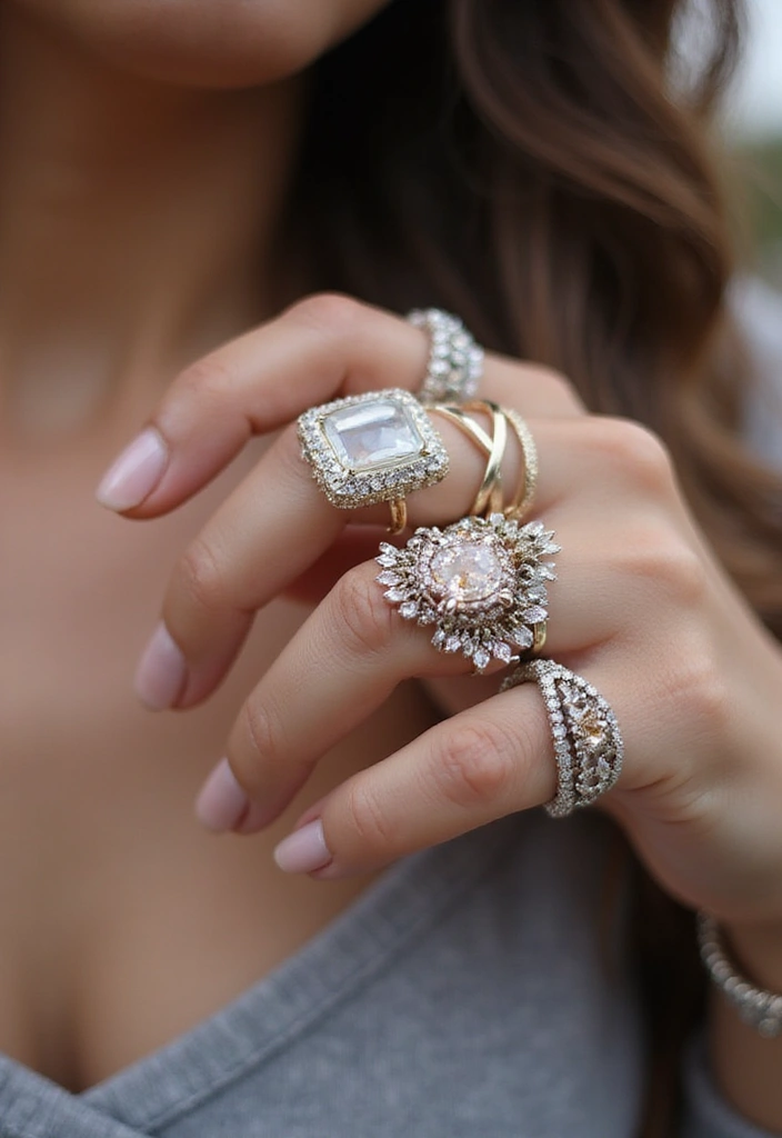 25 Chic Accessories to Elevate Your Style Game Instantly! - 15. Statement Rings