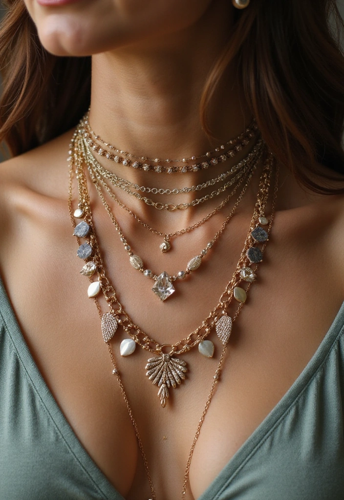 25 Chic Accessories to Elevate Your Style Game Instantly! - 3. Layered Necklaces
