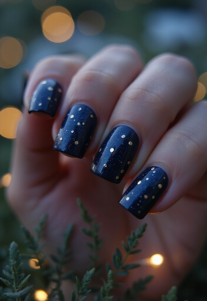 25 Creative Fairytale Nails Ideas to Enchant Your Friends! - 24. Glistening Fireflies