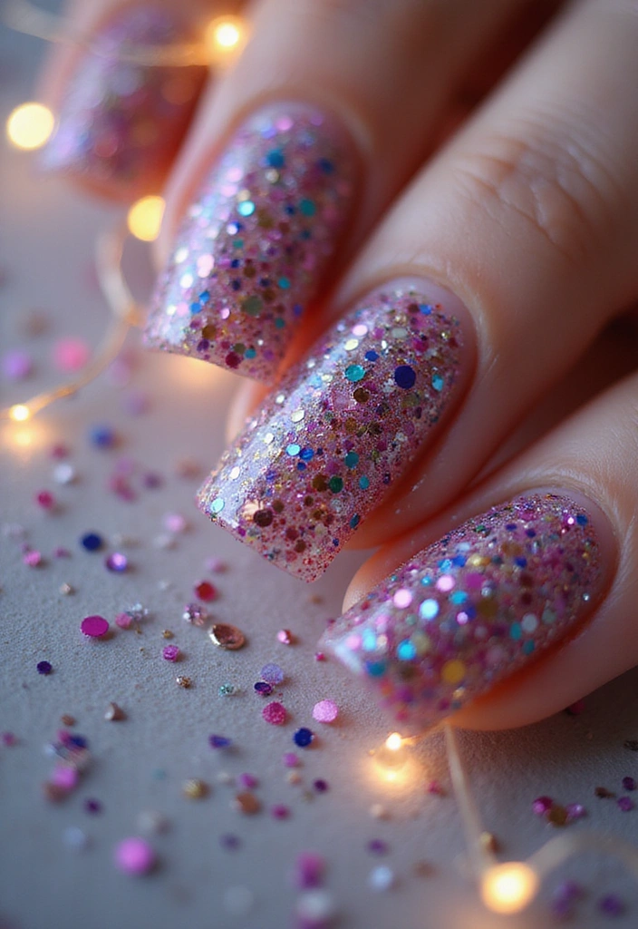 25 Creative Fairytale Nails Ideas to Enchant Your Friends! - 8. Pixie Dust