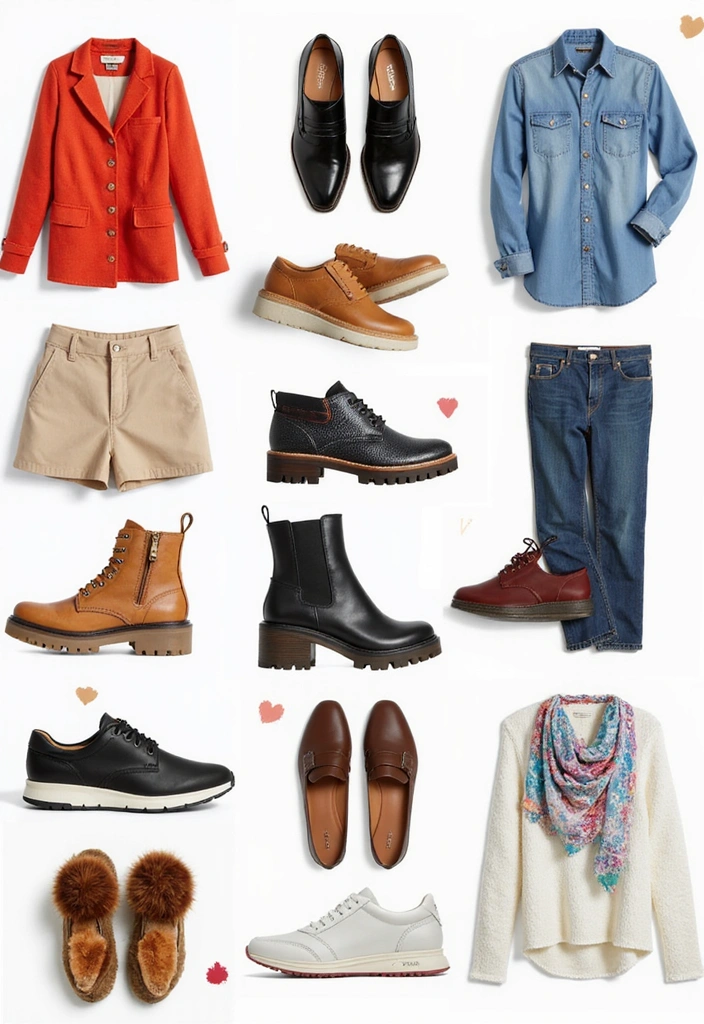 25 Fashion Hacks That Will Instantly Upgrade Your Wardrobe (You Won't Believe #7!) - 17. Playful Footwear Combinations