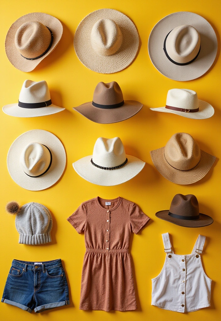 25 Fashion Hacks That Will Instantly Upgrade Your Wardrobe (You Won't Believe #7!) - 24. Accessorizing with Hats