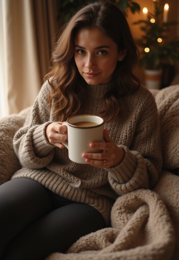 25 Layered Moto Boho Looks That Are Perfect for Every Season! - 25. Layering for a Cozy Night In