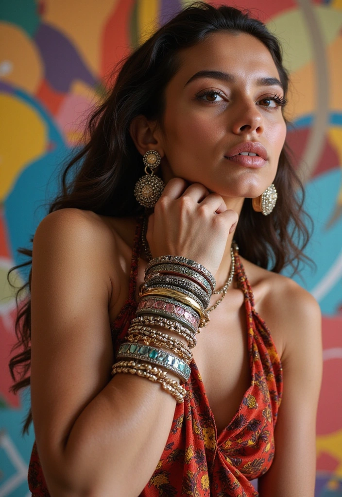 25 Mix & Maximalist Fashion That Says “More is Always More” - 11. Statement Jewelry