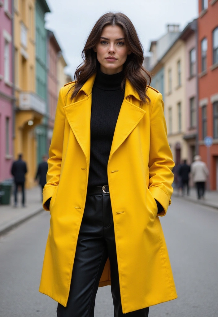 25 Mix & Maximalist Fashion That Says “More is Always More” - 9. Colorful Outerwear