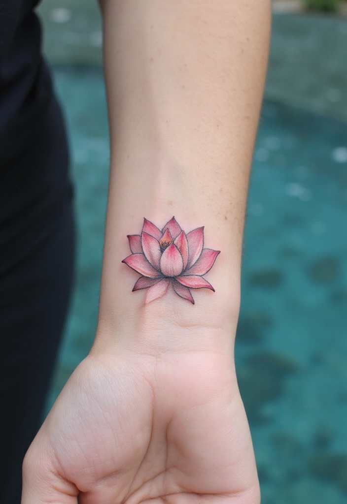 25 Small Tattoo Inspirations You’ll Absolutely Adore! - 16. Small Lotus
