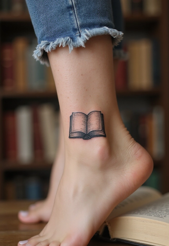 25 Small Tattoo Inspirations You’ll Absolutely Adore! - 20. Small Book