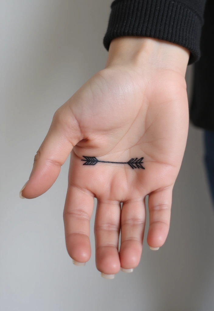 25 Small Tattoo Inspirations You’ll Absolutely Adore! - 8. Simple Arrow