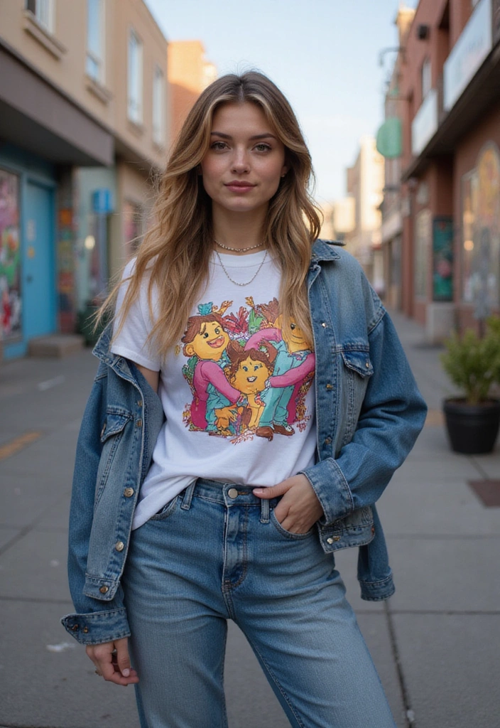 25 Streetwear Looks That'll Make You the Trendsetter of Your Crew! - 3. Graphic Tees That Speak Volumes