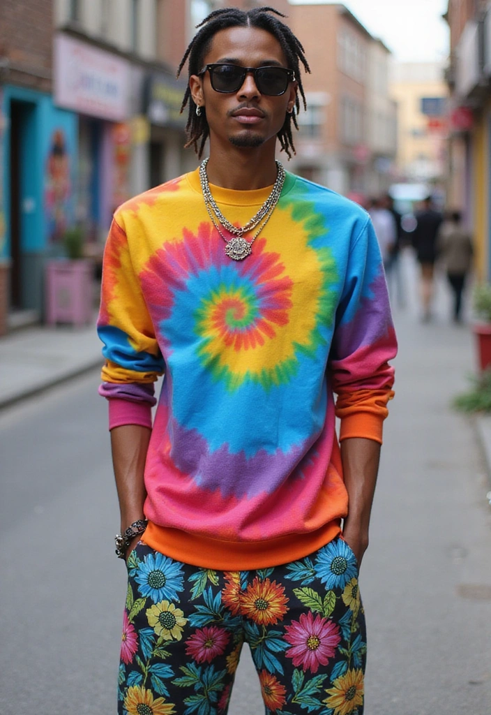 25 Streetwear Looks That'll Make You the Trendsetter of Your Crew! - 8. The Power of Prints and Patterns