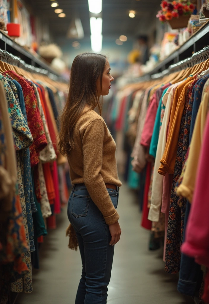 25 Streetwear Looks That'll Make You the Trendsetter of Your Crew! - 9. Vintage Vibes with Thrifted Pieces
