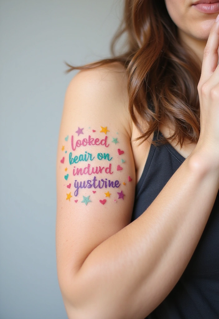 26 Fashionable Arm Tattoos for Women That Are Perfect for Every Occasion! - 13. Whimsical Quotes