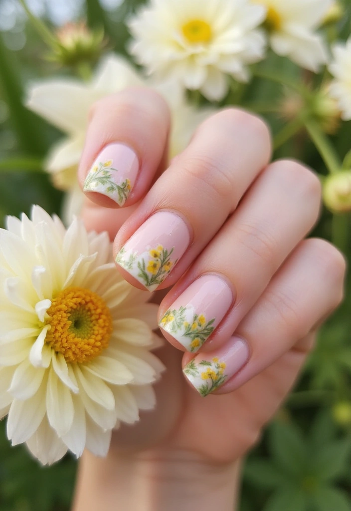 26 Pink Nail Designs That Will Make Your Friends Jealous (You Won't Believe #12!) - 6. Floral Pink Fantasy