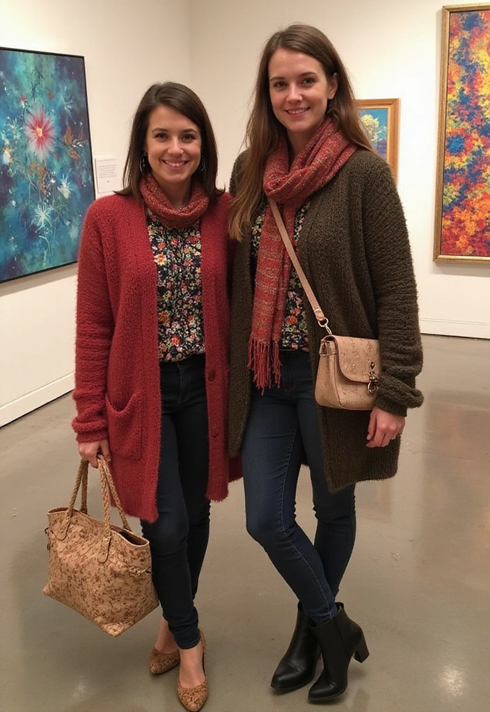 26 Seeing Double Outfit Trends That Turn Twinning Into Art - 24. Artistic Layers