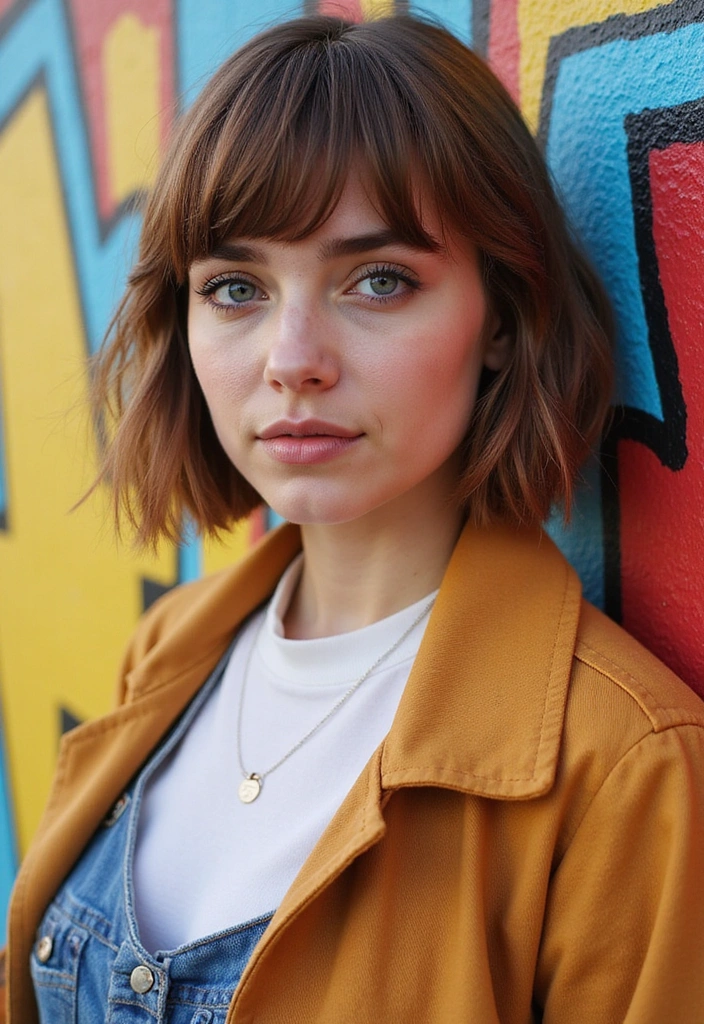 27 Celebrity-Inspired Short Hair Ideas for Women to Try Now! - 10. Cropped Bangs: Inspired by Emma Watson