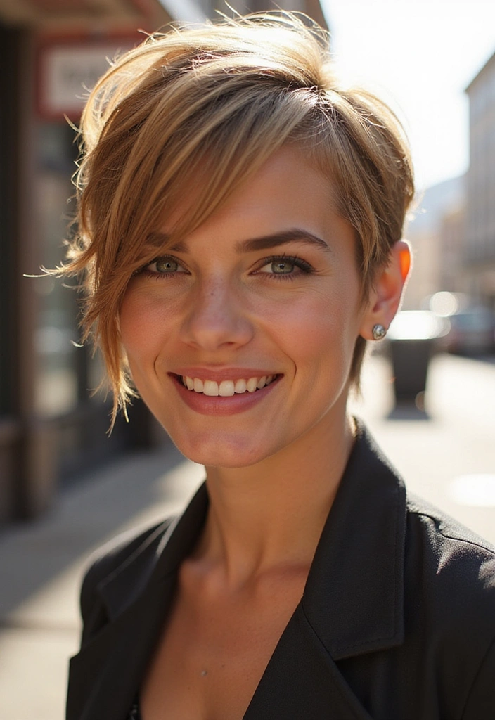 27 Celebrity-Inspired Short Hair Ideas for Women to Try Now! - 2. Edgy Pixie Cut: Inspired by Scarlett Johansson