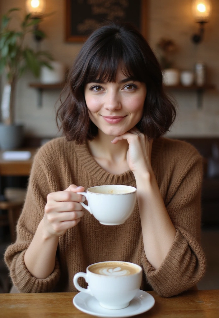 27 Celebrity-Inspired Short Hair Ideas for Women to Try Now! - 6. Chic French Bob: Inspired by Audrey Tautou